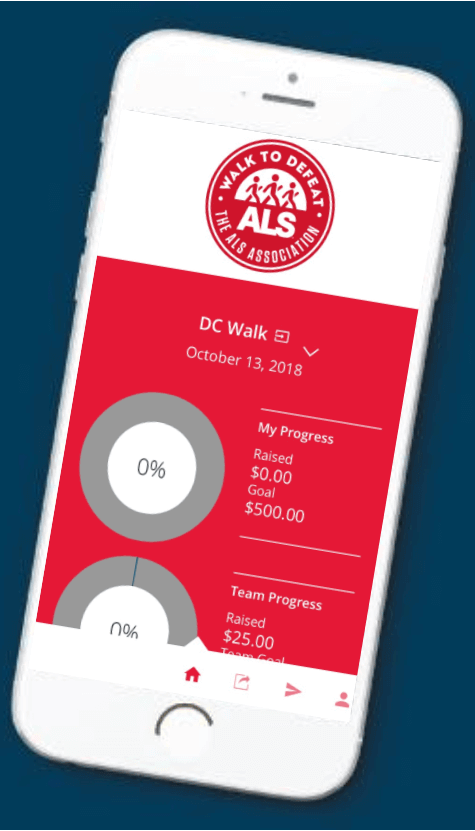 Walk to Defeat ALS App